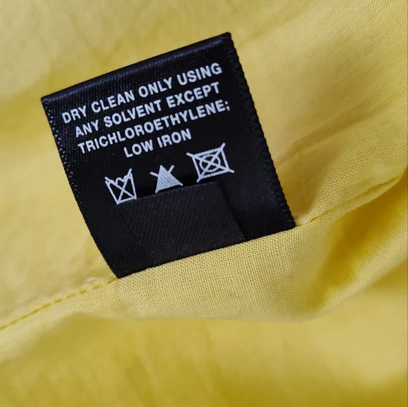 Lafayette 148 New York Vibrant Yellow Midi Dress - Picture 9 of 12